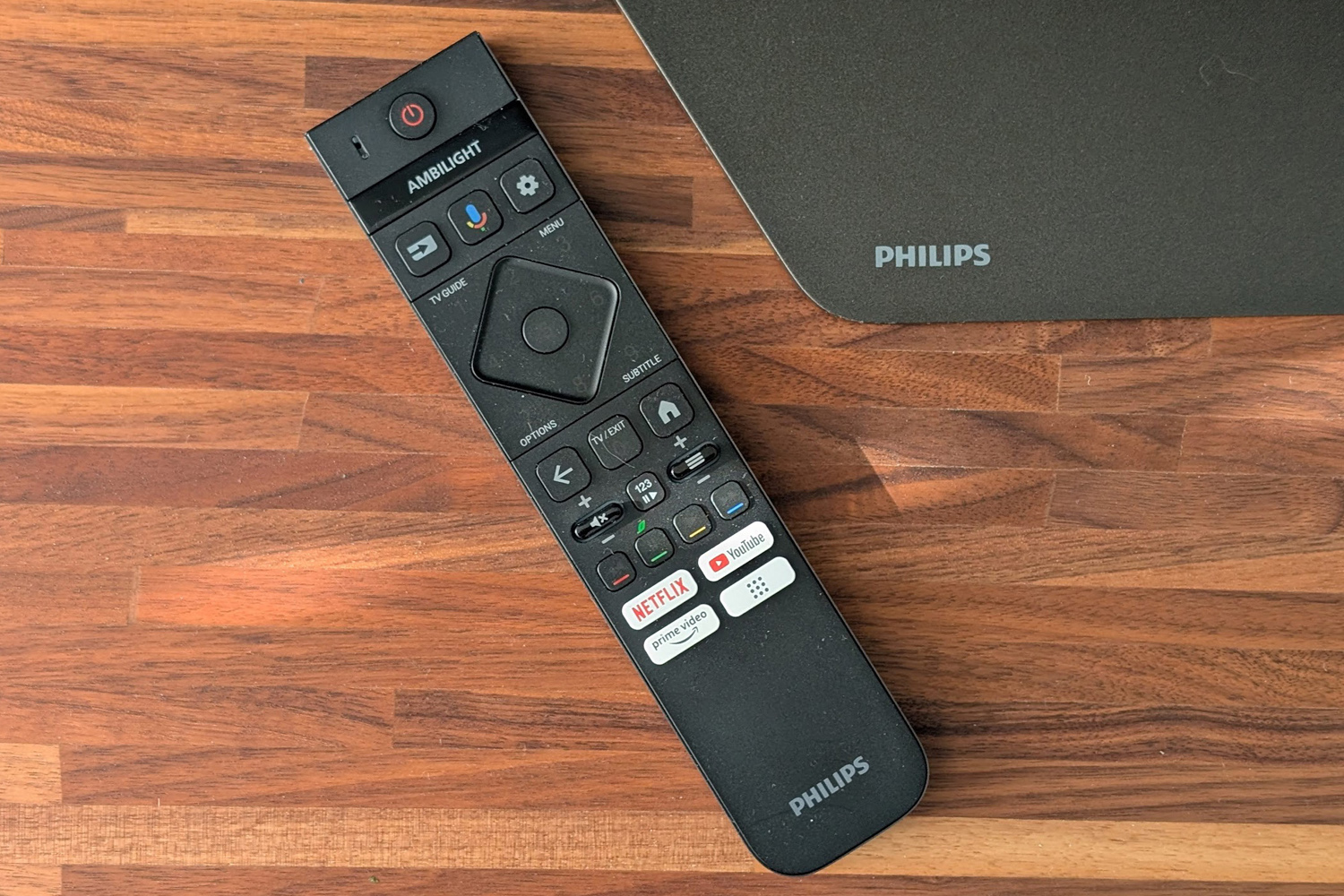 Philips 55OLED809 review remote control