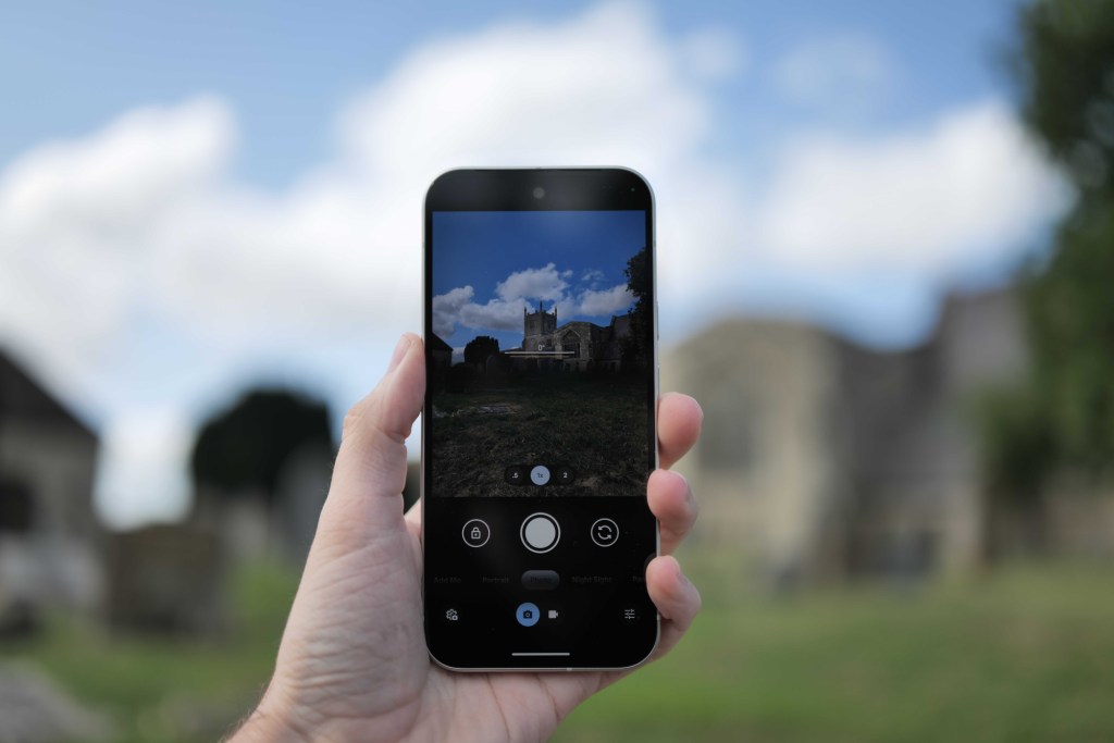 Google Pixel 9 in hand