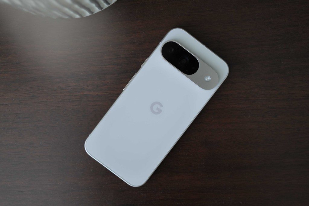 Google Pixel 9 on table