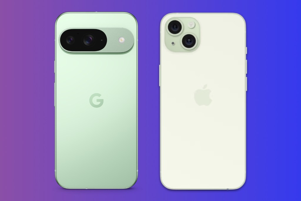 Pixel 9 vs iPhone 15