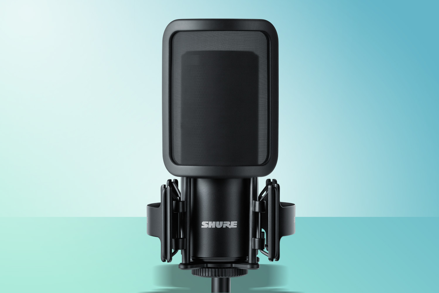 Shure SM4 microphone pop shield