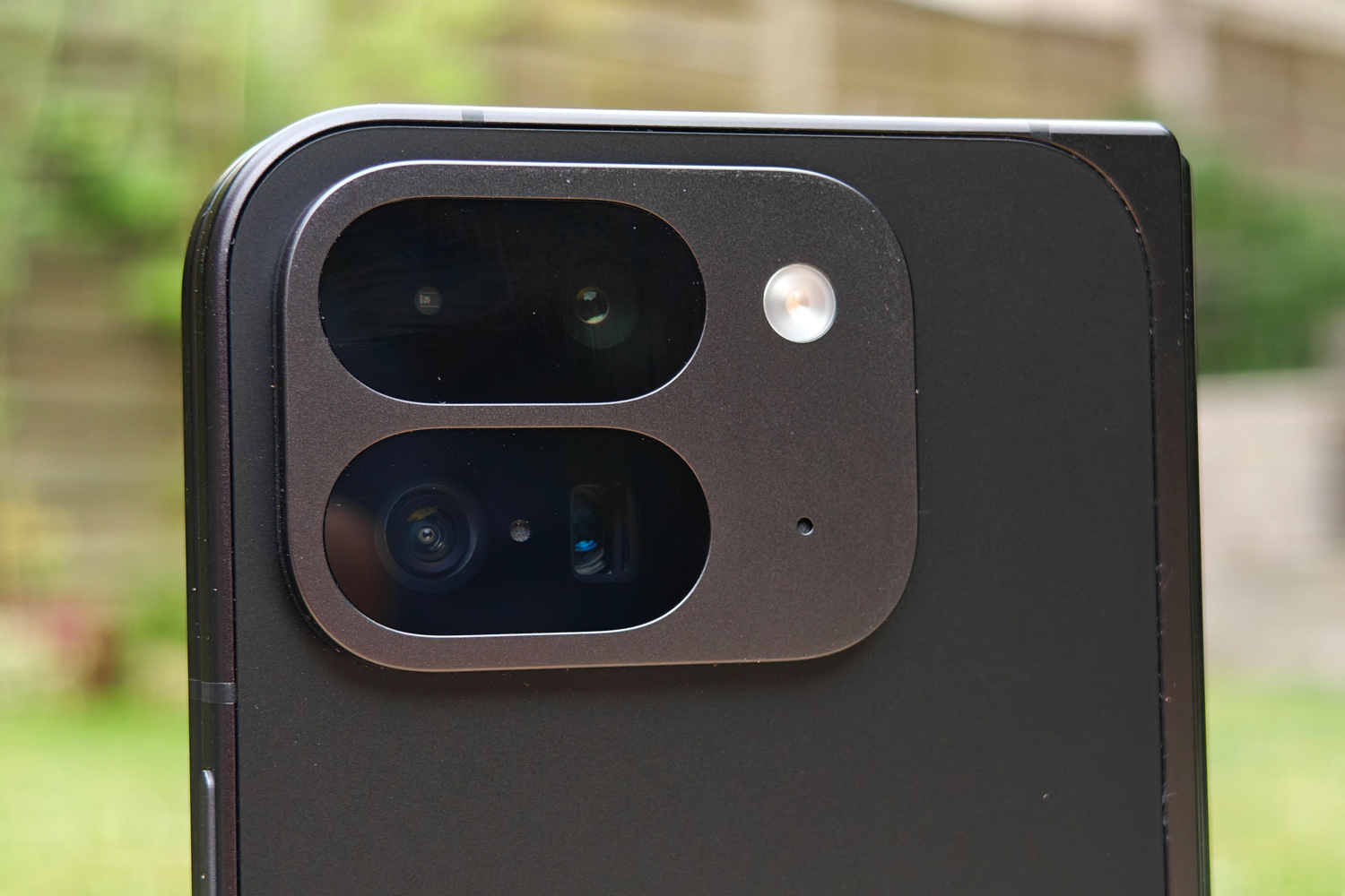 Google Pixel 9 Pro Fold review rear cameras