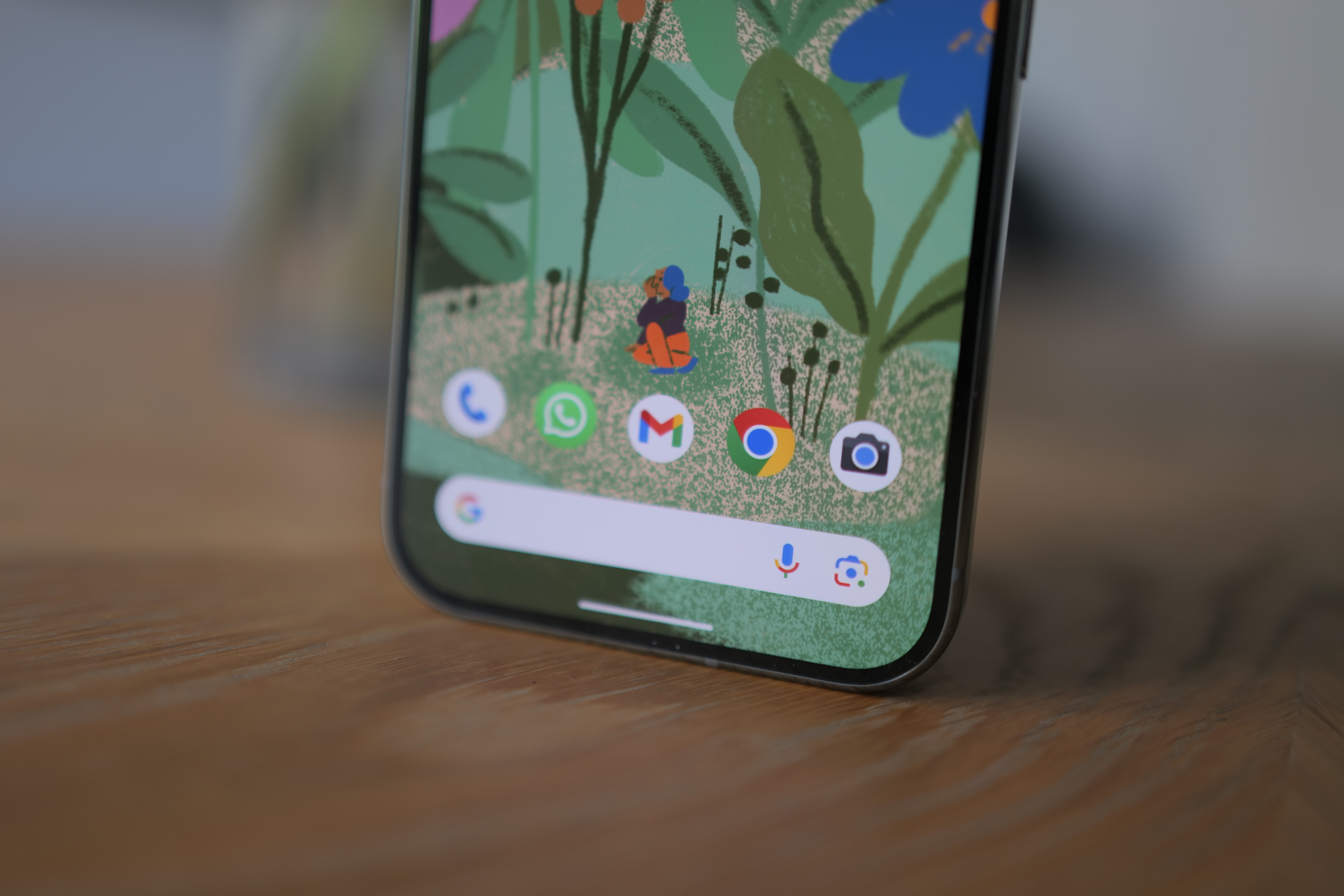 Google Pixel 9 Pro on a table