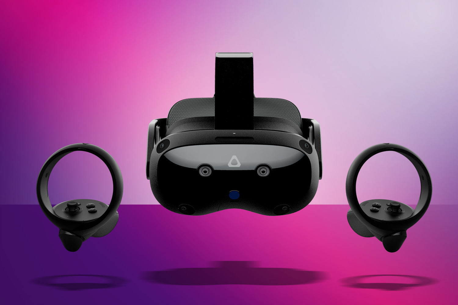 HTC Vive Focus Vision with controllers