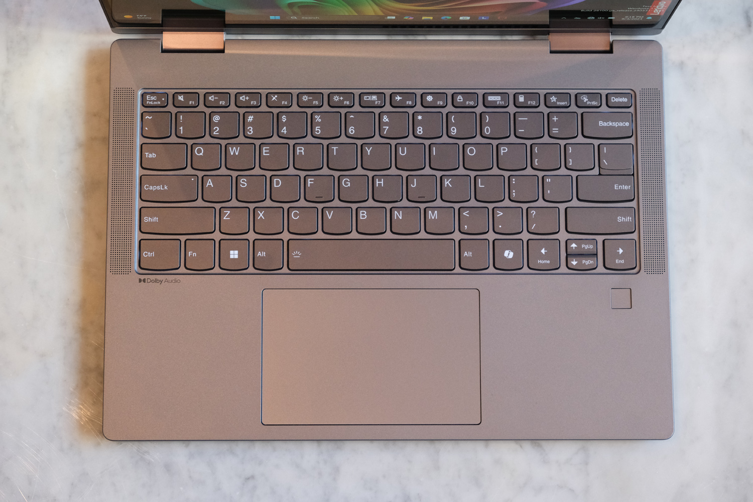 Lenovo IdeaPad 5x 2-in-1 keyboard