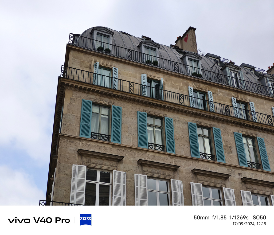 Vivo V40 Pro camera samples Paris apartments