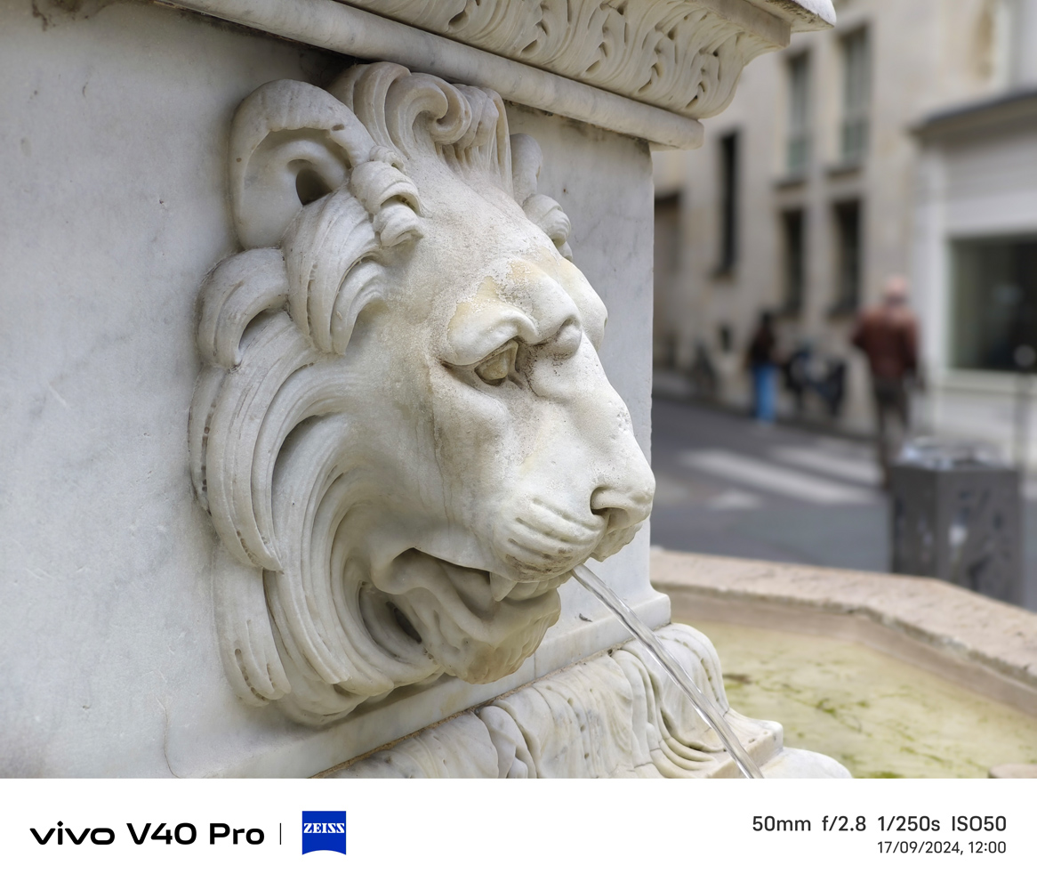 Vivo V40 Pro camera samples portrait lion