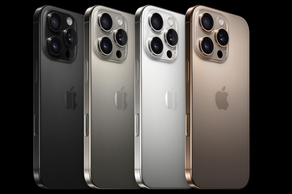 iPhone 16 Pro colour options