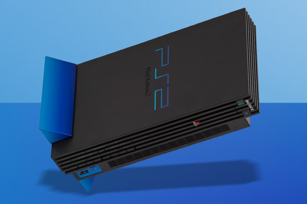 PS2 retro game console