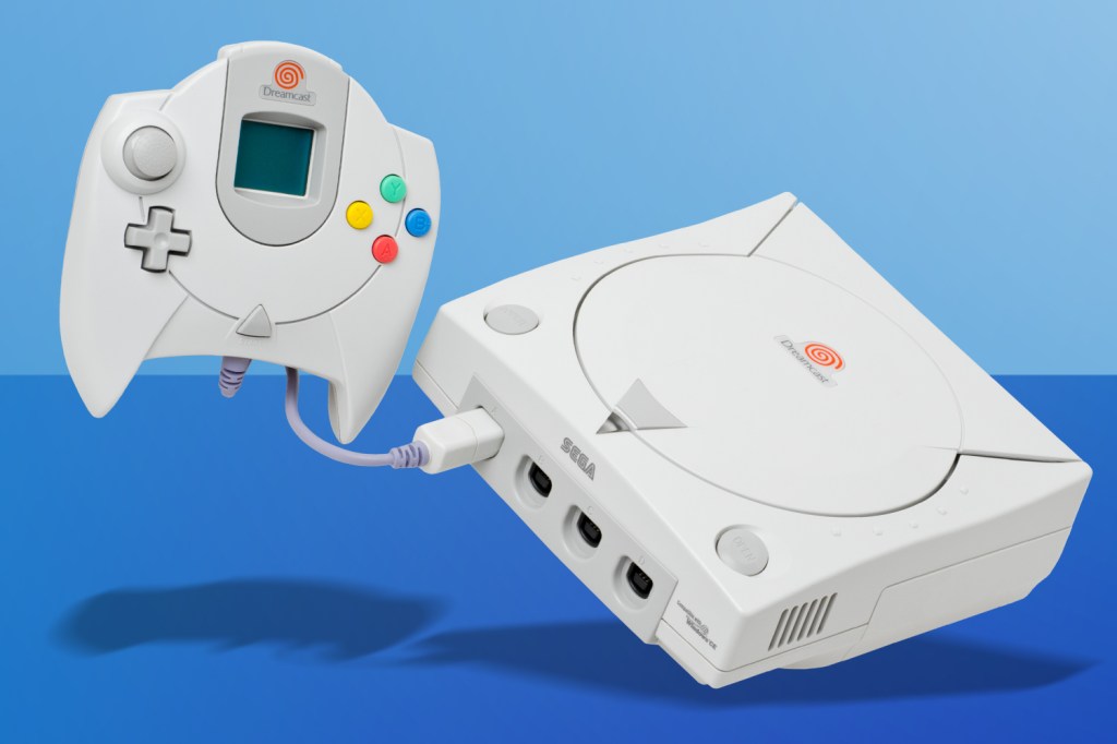 Sega Dreamcast retro game console