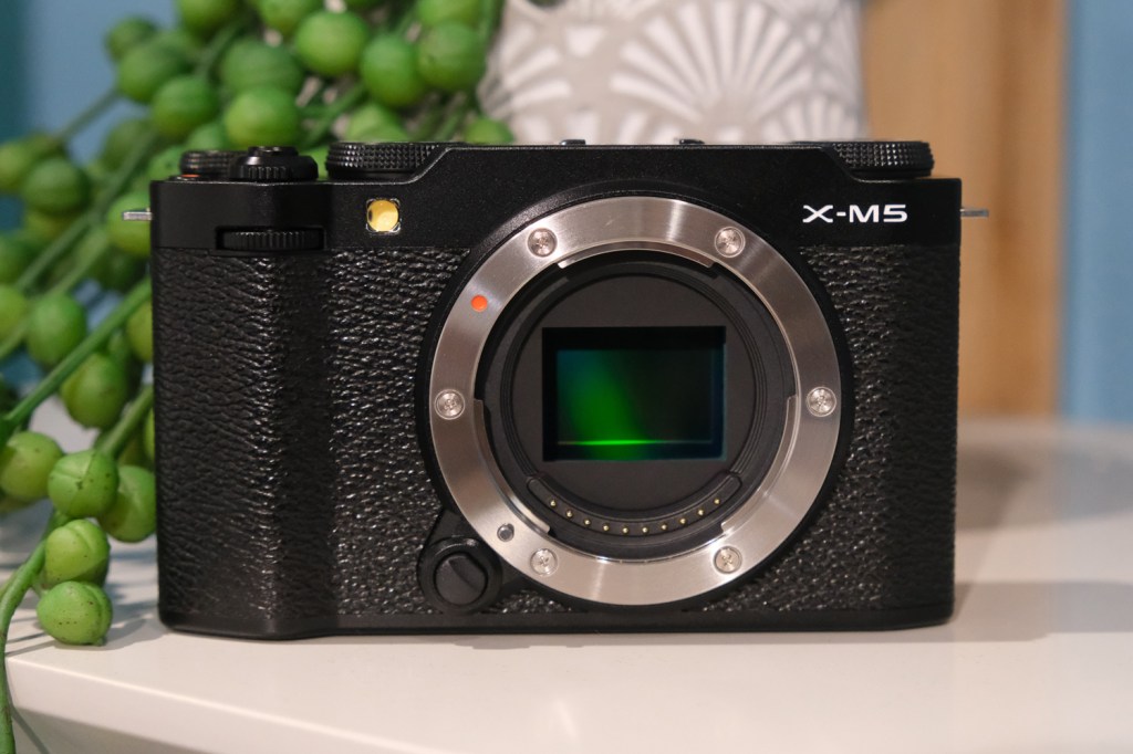 Fujifilm X-M5 hands-on review sensor