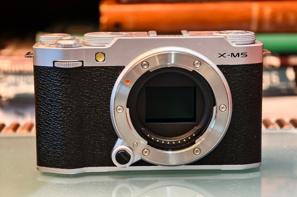 Fujifilm X-M5 review sensor