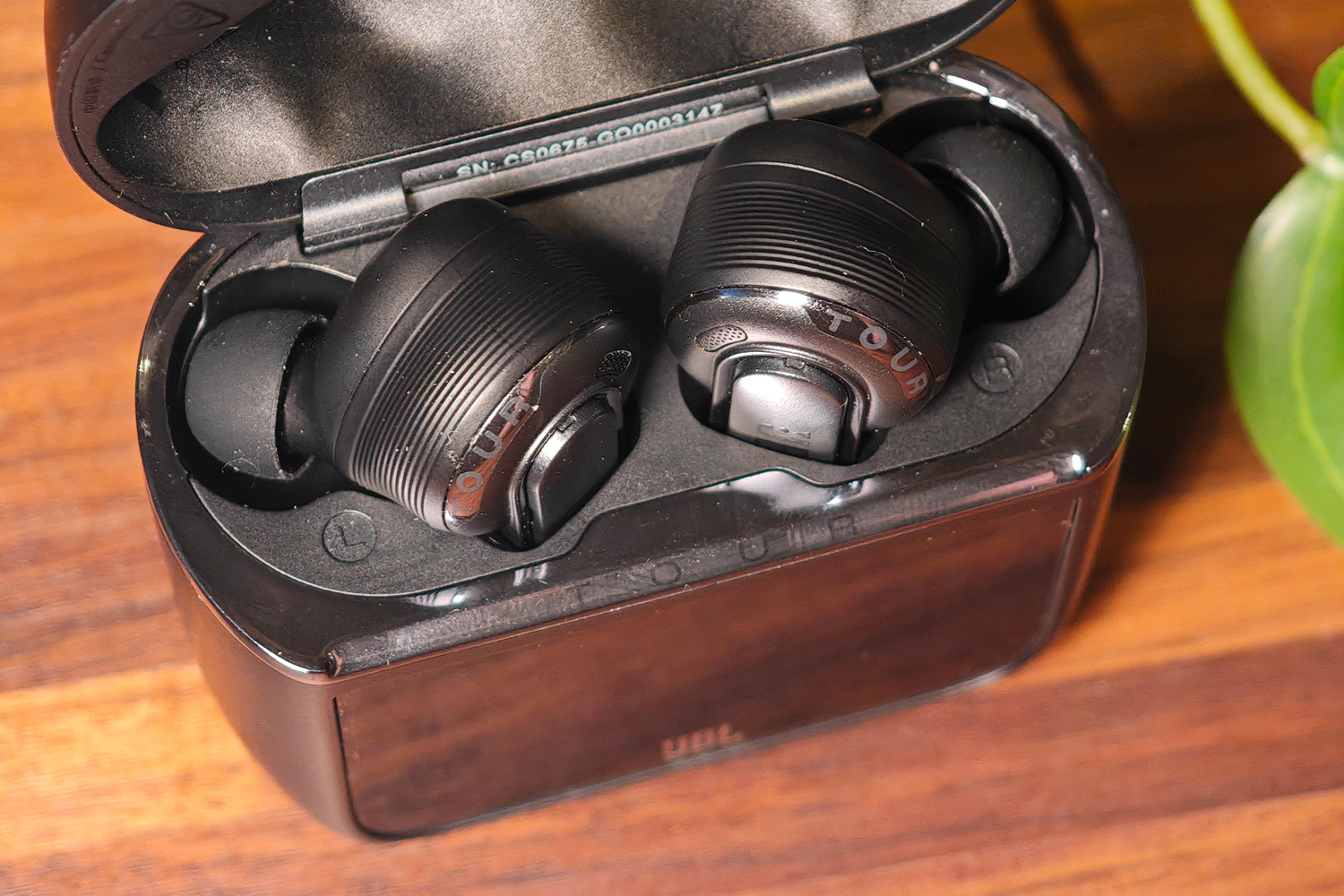 JBL Tour Pro 3 review buds in case