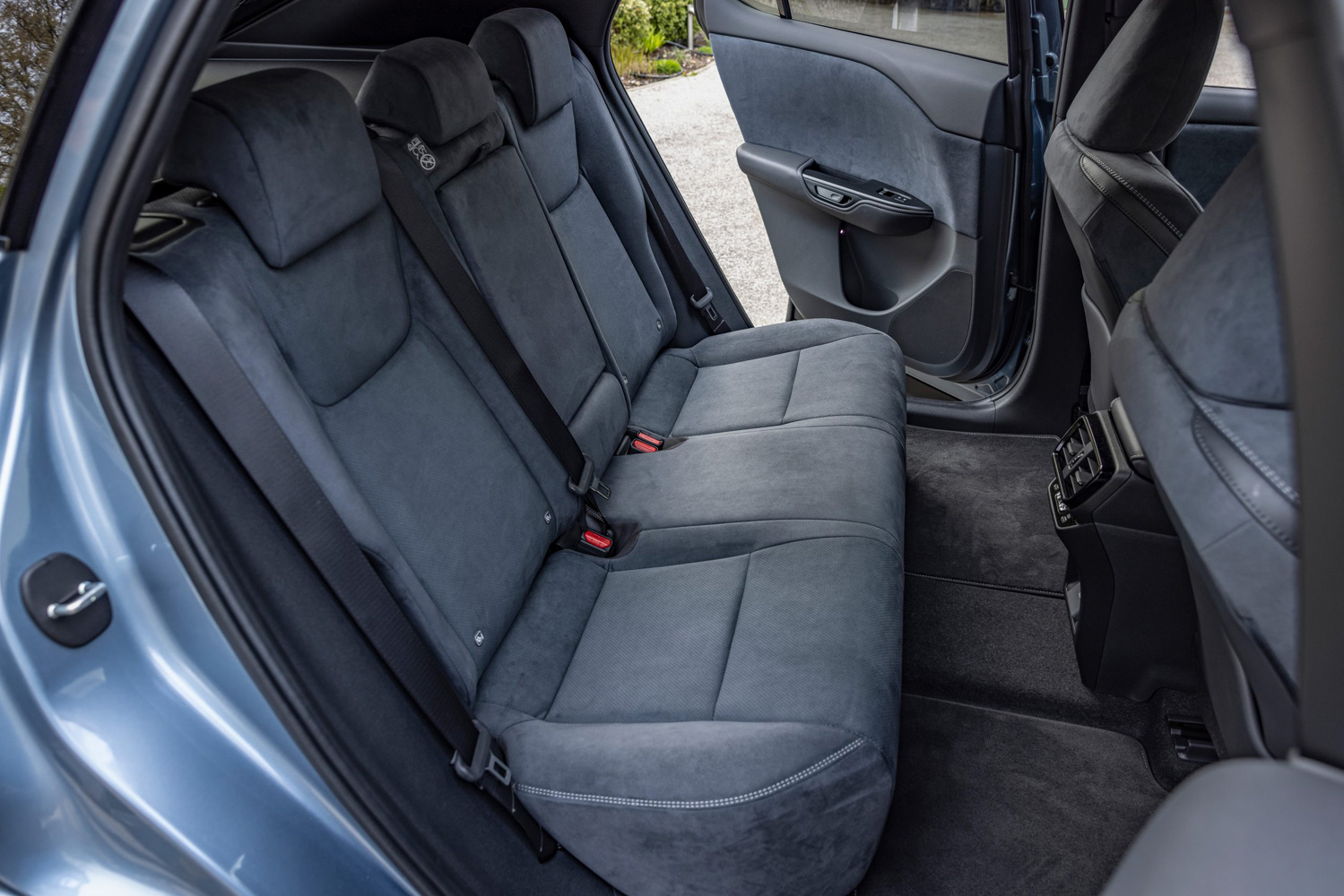 Lexus RZ review 2024 rear seats