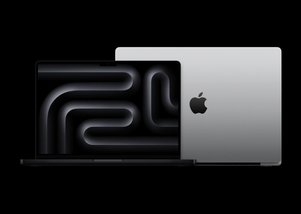 MacBook Pro front and back