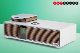 Ruark’s svelte CD player compliments its retro sound systems