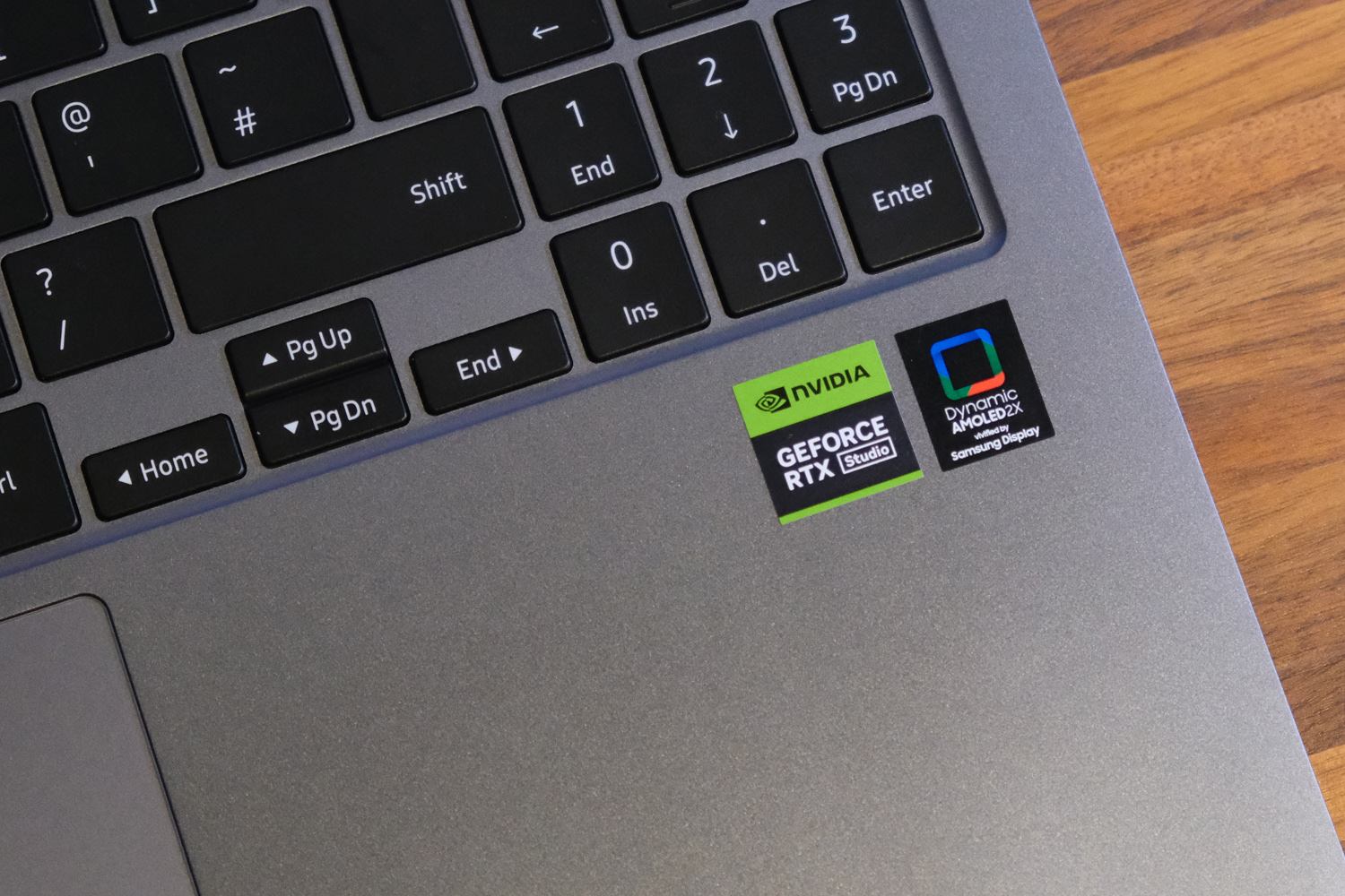 Samsung Galaxy Book4 Ultra review Nvidia sticker