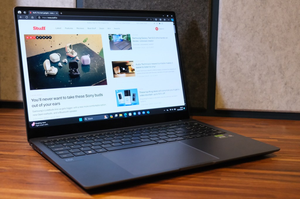 Samsung Galaxy Book4 Ultra review Stuff website