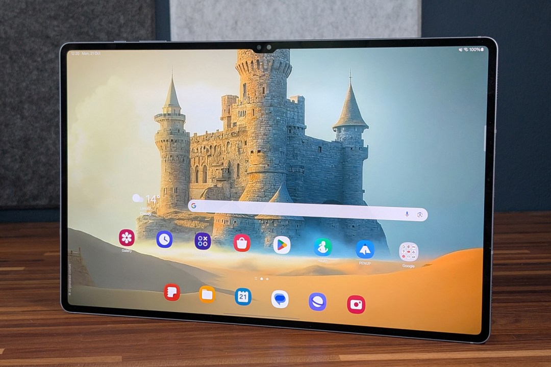 Samsung Galaxy Tab S10 Ultra review homescreen