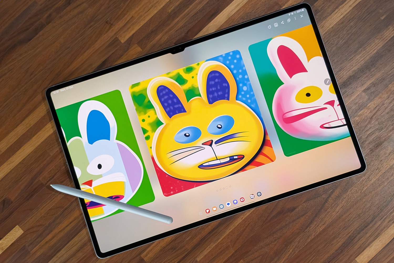 Samsung Galaxy Tab S10 Ultra review sketch into image