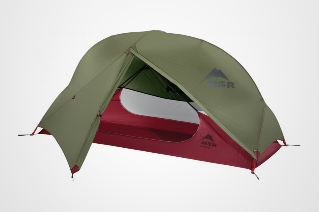 Image of the MSR Hubba Hubba tent, featured in Stuff's round-up of the best tents