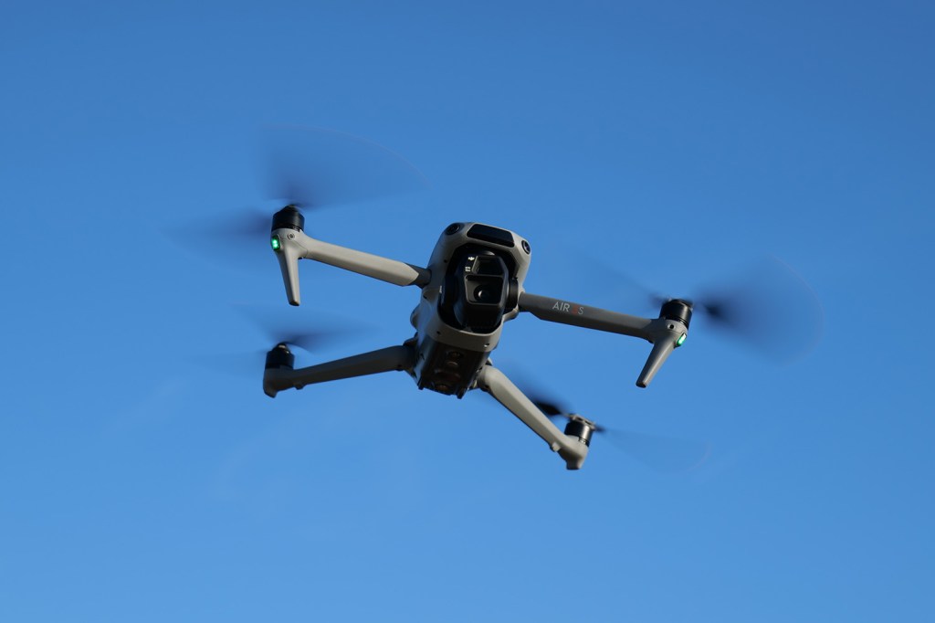 DJI Air 3S review in the air