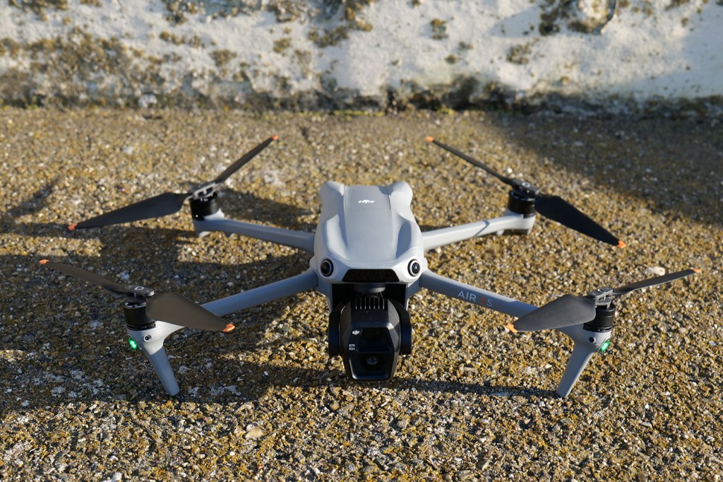 DJI Air 3S review on ground