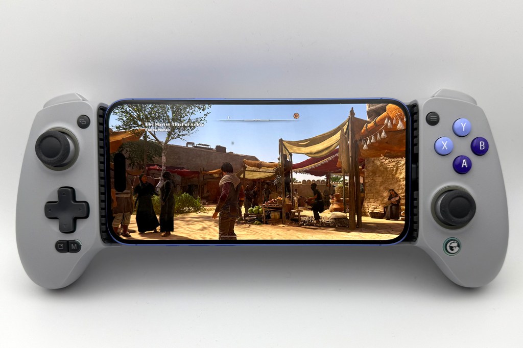 iPhone 16 Plus running Assassin's Creed Mirage