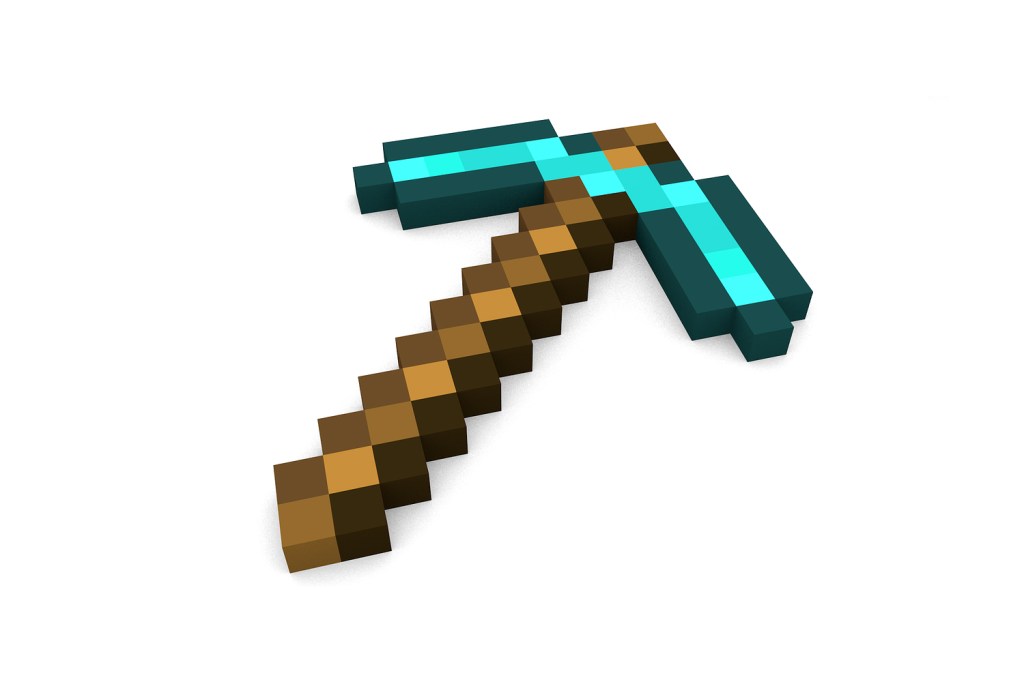 Minecraft pickaxe