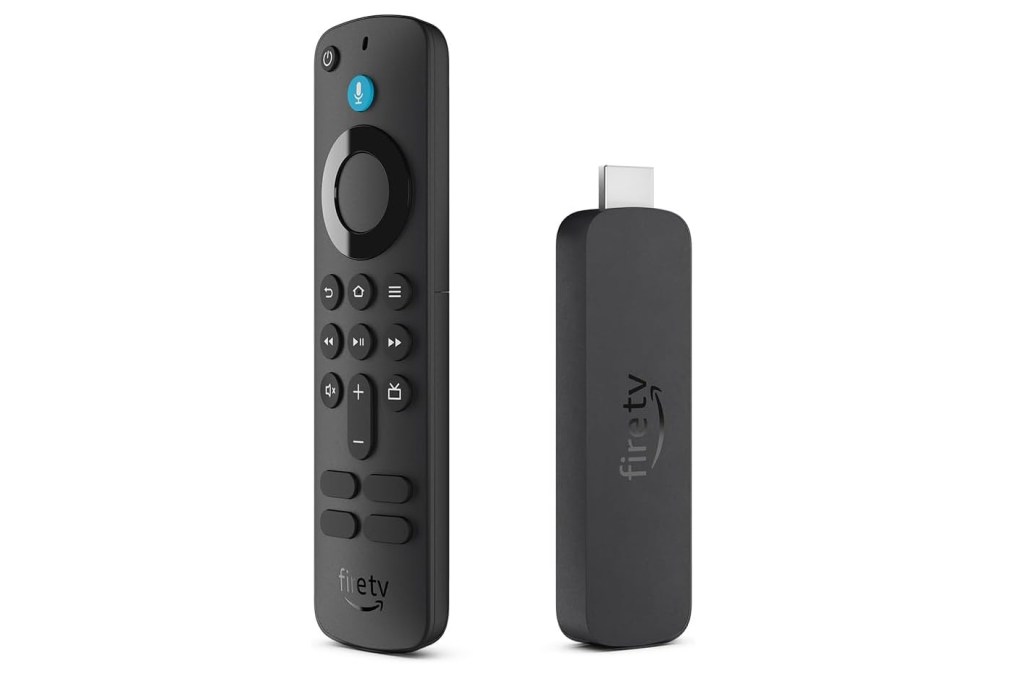 Fire TV Stick 4K on white background