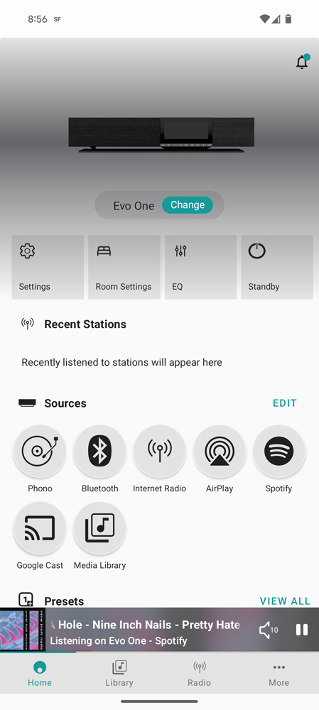 Cambridge Audio Evo One review remote app home