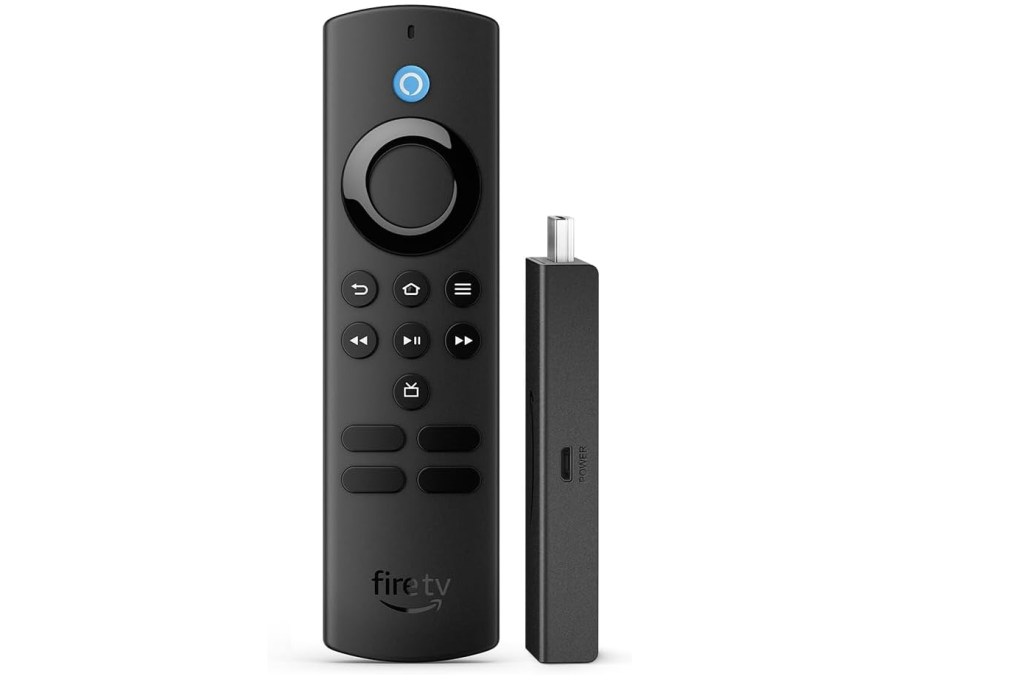 Fire TV Stick Lite on white background