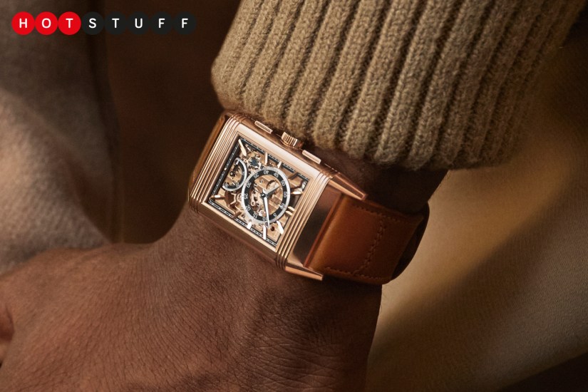 The Jaeger-LeCoultre Reverso Tribute Chronograph goes ‘full pink gold’ for its latest limited edition