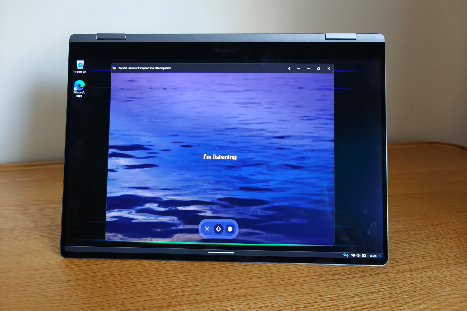 Samsung Galaxy Book5 Pro 360 review listening