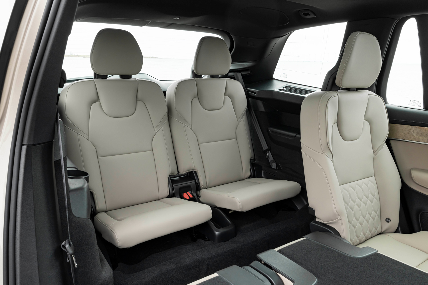 Volvo XC90 T8 review 2024 rear seats