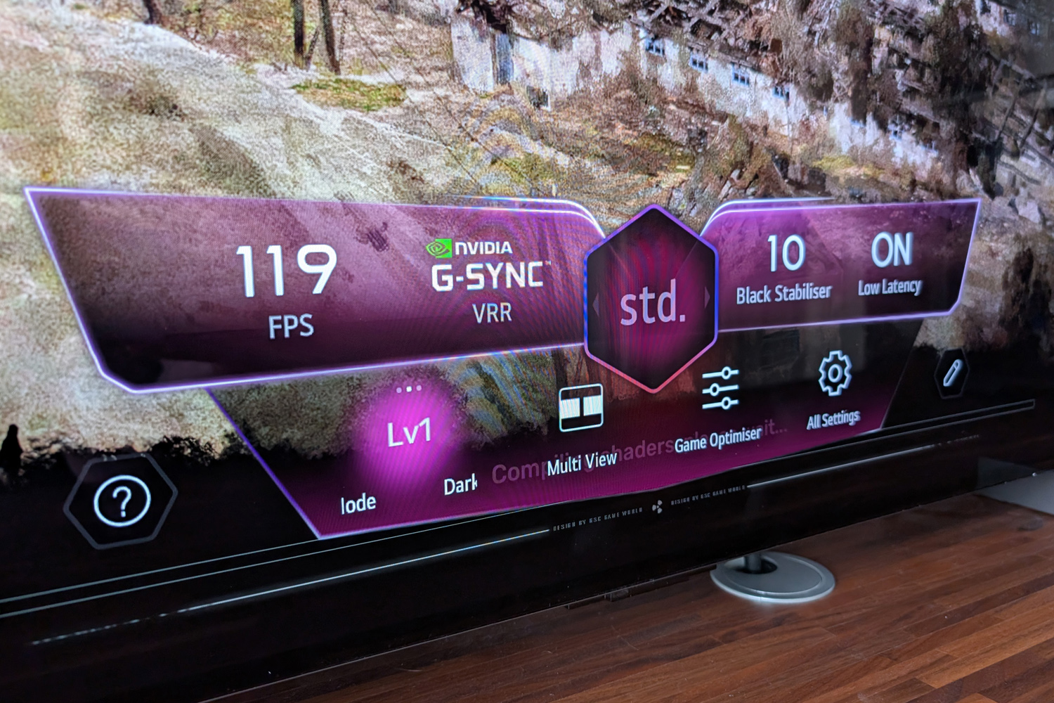 LG C4 OLED 42in review game optimizer