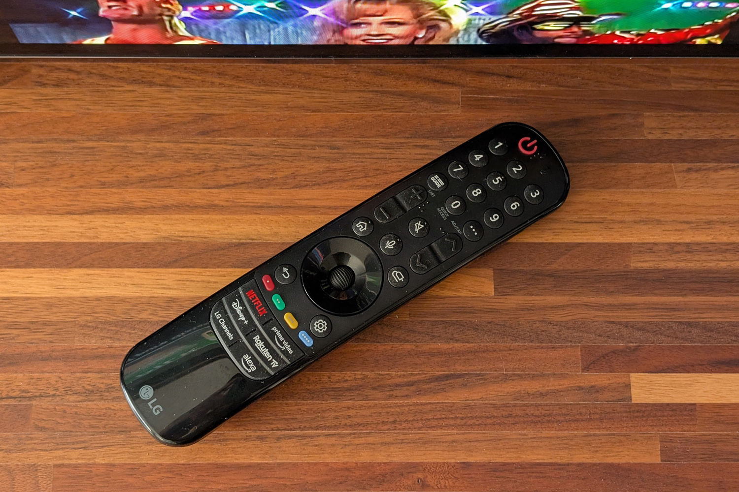 LG C4 OLED 42in review remote control