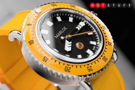 Marloe Watch Company’s new watch is big, bold, and ready for the deep