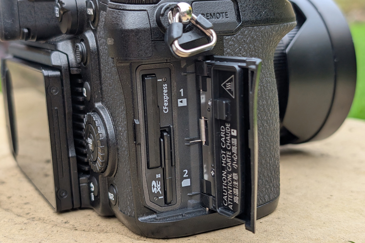 Panasonic Lumix GH7 review card slots