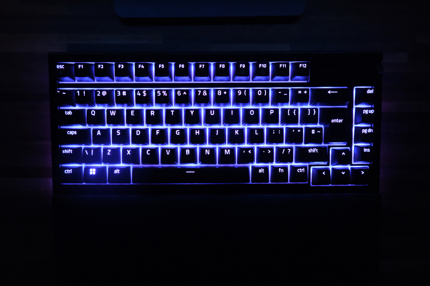 Razer Blackwidow V4 Pro 75 review dark