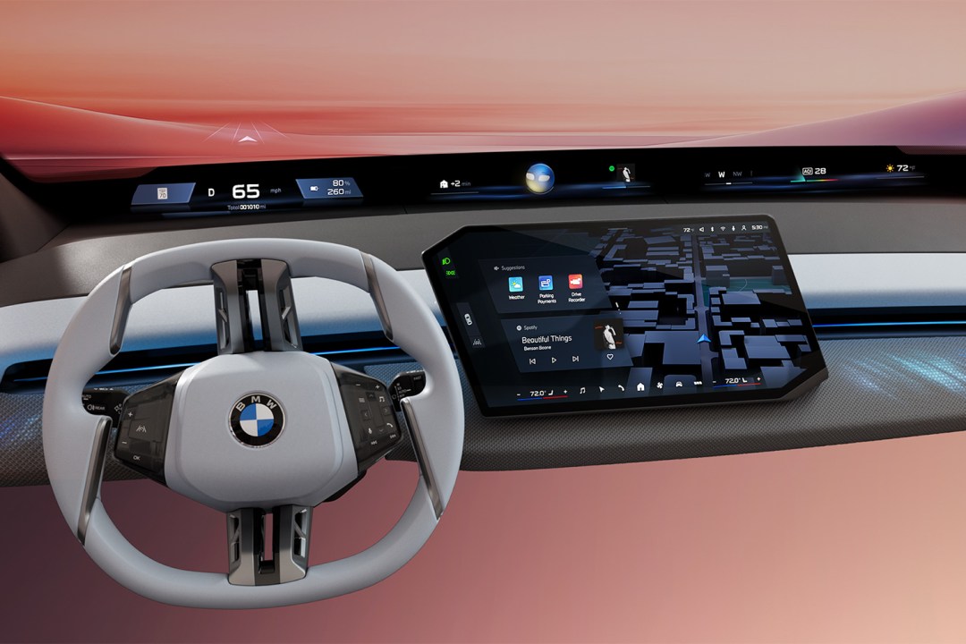 BMW iDrive 2025 reveal lead