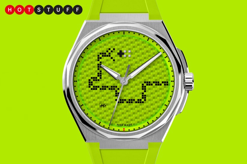 Christopher Ward The Twelve Snake is an 8-bit watch for retro-gaming nerds