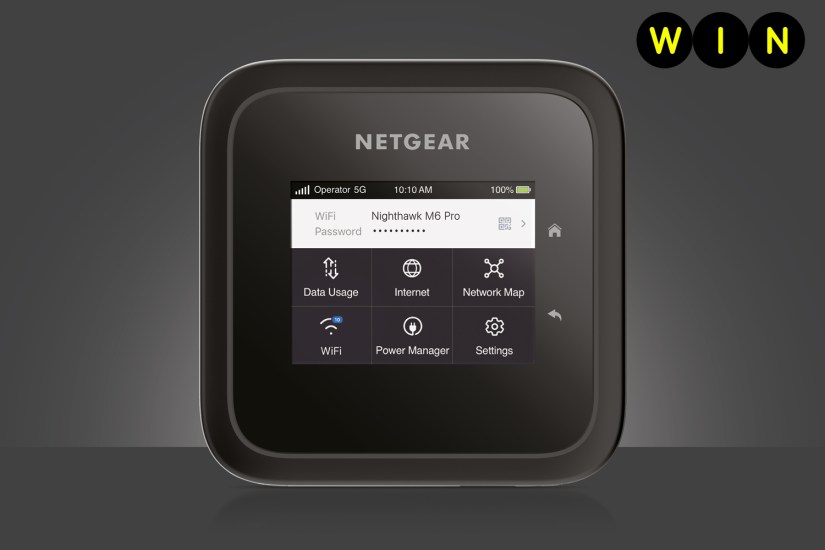 WIN 1 of 2 Nighthawk M6 Pro mobile hotspot 5G routers worth £800 each