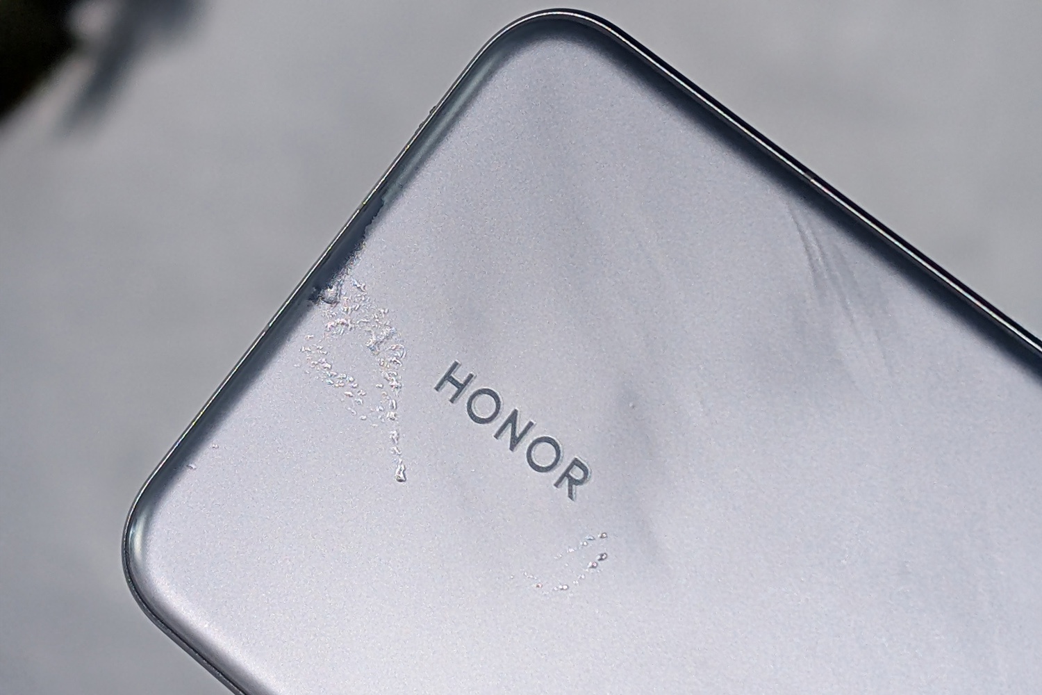 Honor Magic 7 Pro review rear branding