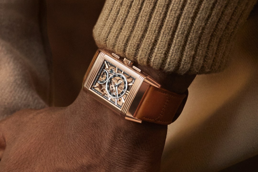 Jaeger Lecoultre Reverso on wrist