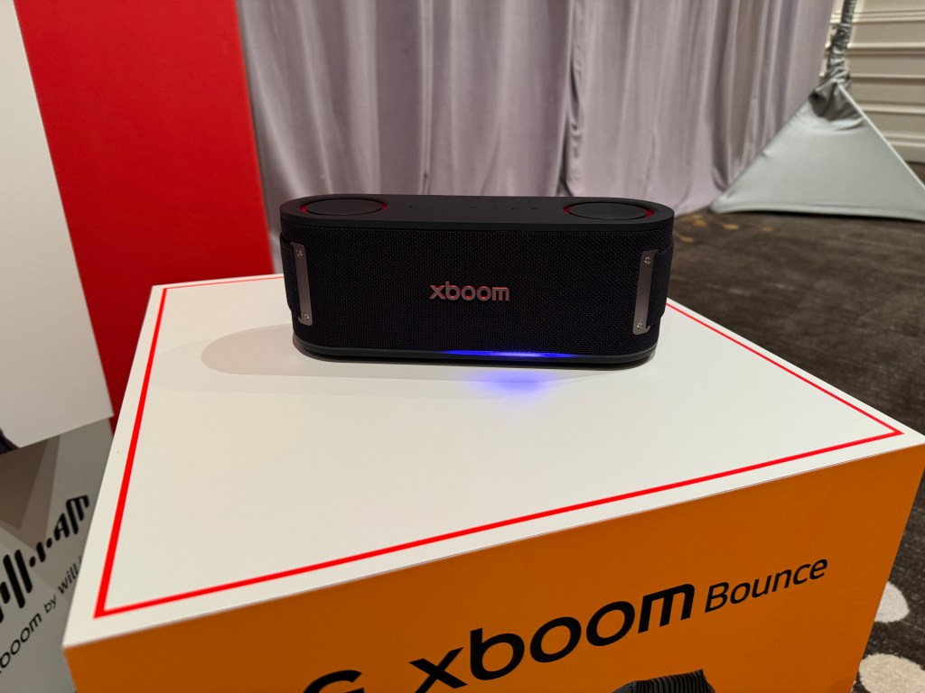 LG Xboom speaker