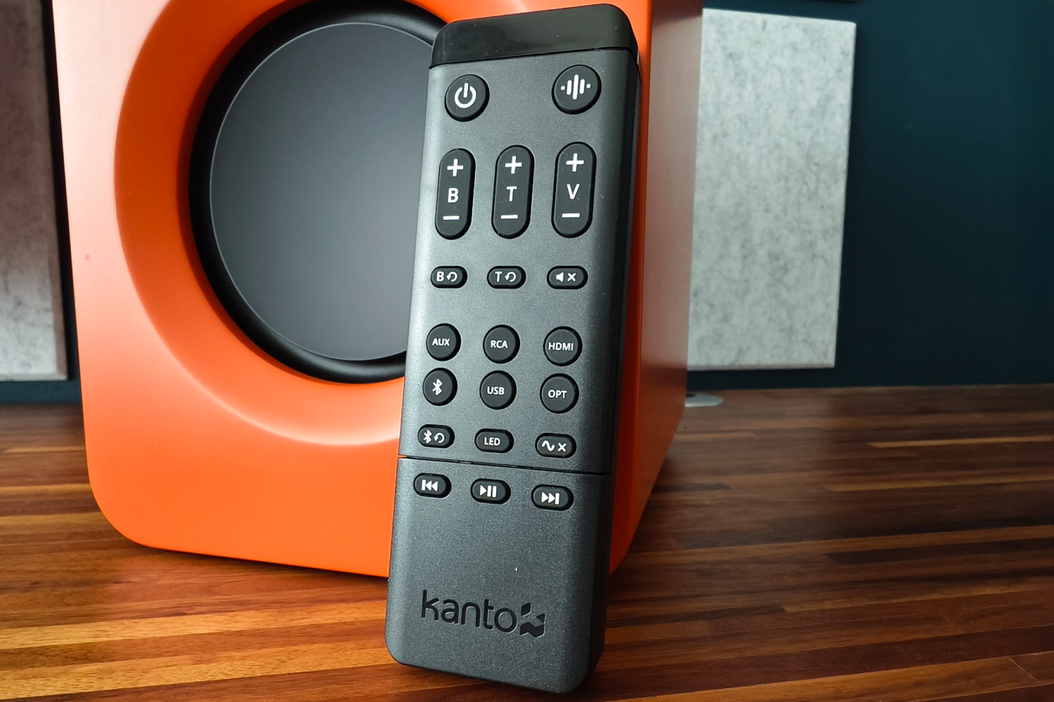 Kanto Audio Ren review remote control