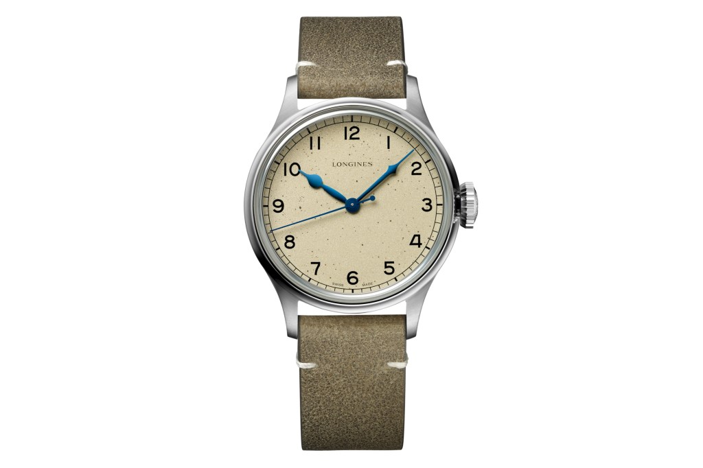 Longines Heritage Military on white background