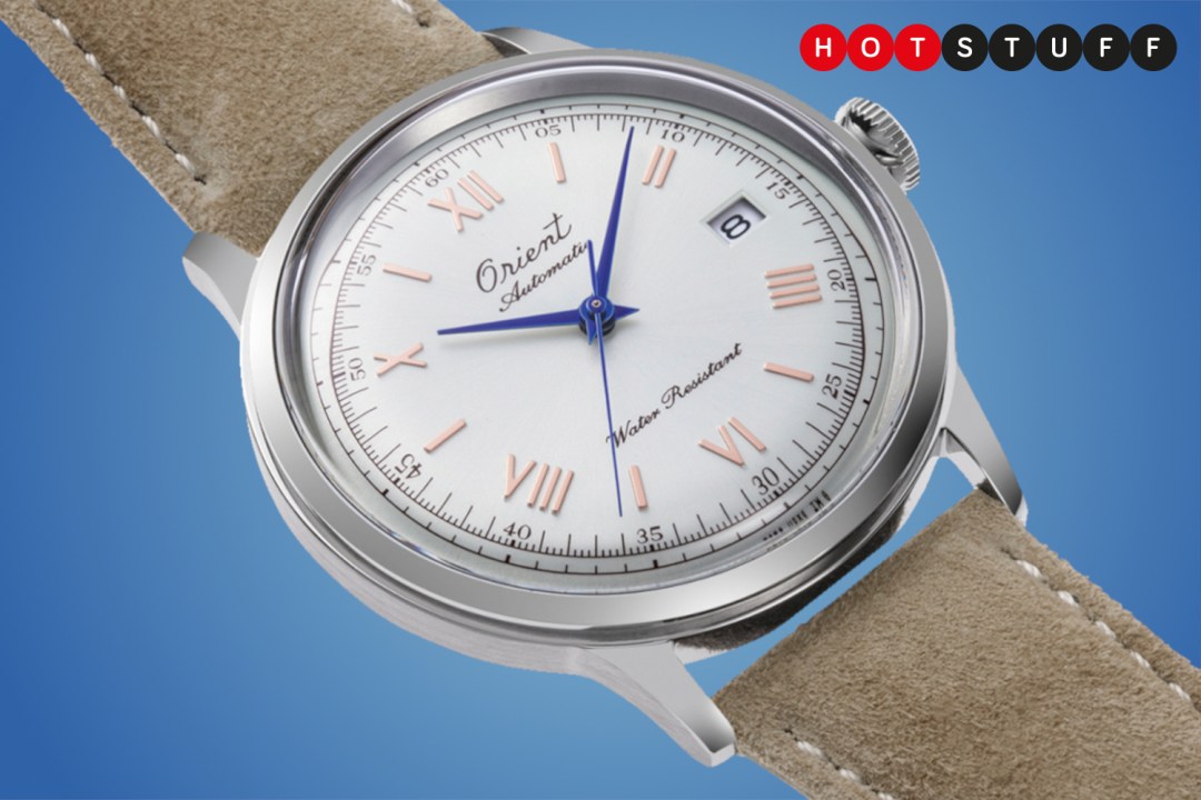 Orient Bambino on blue background