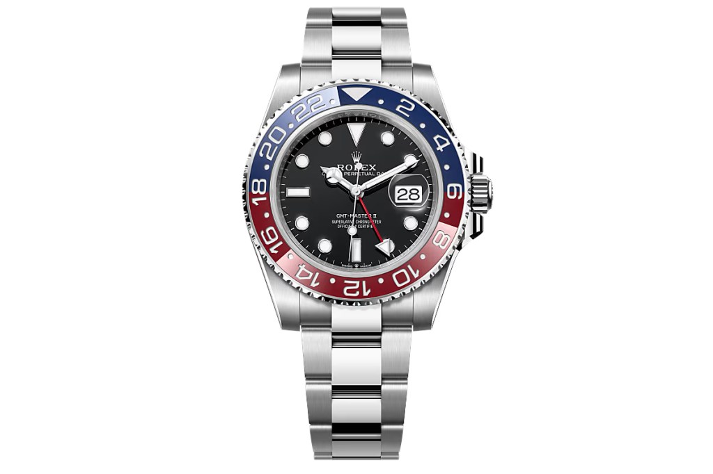 Rolex GMT-Master II on white background